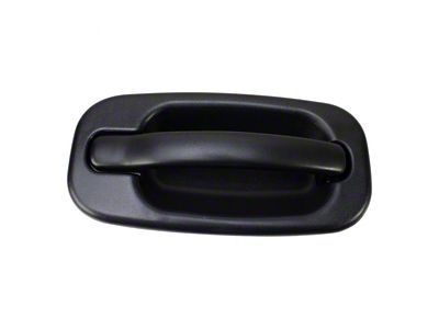 Exterior Door Handle; Front Passenger Side; Textured Black (99-06 Sierra 1500)