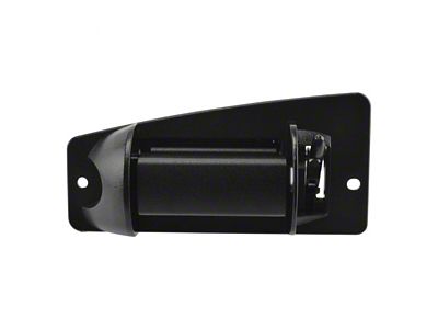 Exterior Door Handle; Rear Driver Side; Textured Black (99-06 Sierra 1500 Extended Cab)