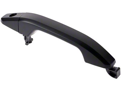 Exterior Door Handle; Smooth Black; Front Driver Side (14-18 Sierra 1500)