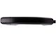 Exterior Door Handle; Smooth Black; Rear Driver or Passenger Side (14-18 Sierra 1500 Double Cab, Crew Cab)