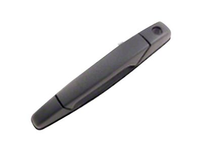 Replacement Exterior Door Handle; Textured Black; Front Driver Side (07-13 Sierra 1500)