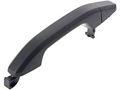 Exterior Door Handle; Textured Black; Rear Driver or Passenger Side (14-18 Sierra 1500 Double Cab, Crew Cab)