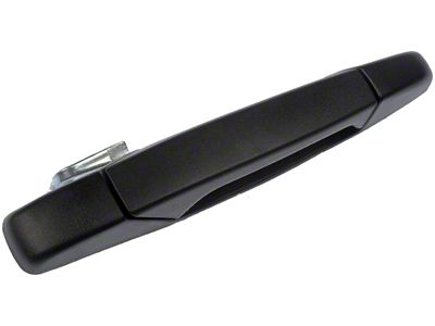Exterior Door Handle without Keyhole; Textured Black; Front Passenger Side (07-13 Sierra 1500)