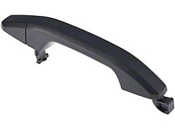 Exterior Door Handle without Keyhole; Textured Black; Front Passenger Side (14-18 Sierra 1500)