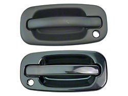 Exterior Door Handles; Front; Paint to Match Black (99-06 Sierra 1500)