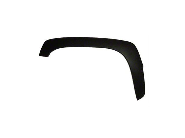 Replacement Fender Flare; Textured Black; Front Driver Side (99-06 Sierra 1500)