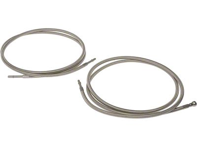 Flexible Stainless Steel Braided Fuel Line (04-06 4.3L, 4.8L, 5.3L Sierra 1500 Regular Cab)