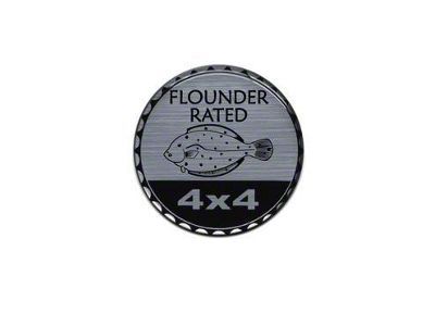 Flounder Rated Badge (Universal; Some Adaptation May Be Required)