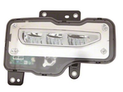 CAPA Replacement Fog Light; Driver Side (16-18 Sierra 1500)