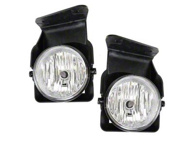 Fog Lights; Clear (04-06 Sierra 1500, Excluding Denali)