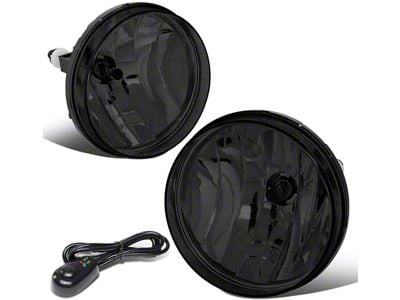 Fog Lights with Switch; Smoked (07-13 Sierra 1500)