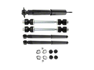 Front and Rear Shocks with Front Sway Bar Links (99-06 2WD Sierra 1500)