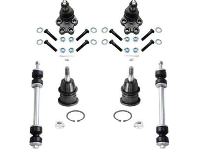 Front Ball Joints with Sway Bar Links (99-06 2WD Sierra 1500 w/ Front Coil Springs)