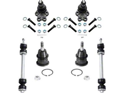 Front Ball Joints with Sway Bar Links (99-06 2WD Sierra 1500 w/ Front Coil Springs)