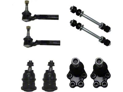 Front Ball Joints with Sway Bar Links and Outer Tie Rods (99-06 2WD Sierra 1500 w/ Front Coil Springs)