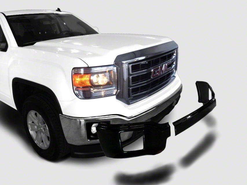 Genuine OEM GM Front Bumper Skid Plate For 2014-2015 Sierra (Mid Section) – 22902312