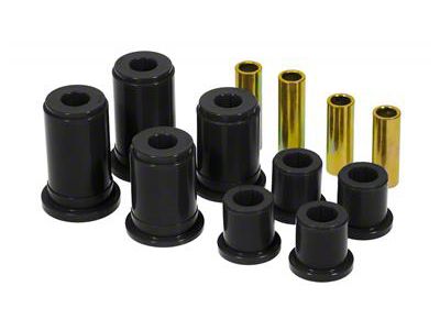 Front Control Arm Bushing Kit; Black (99-06 Sierra 1500)