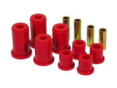 Front Control Arm Bushing Kit; Red (99-06 Sierra 1500)