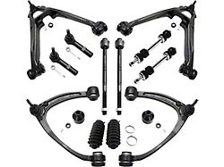 Front Control Arms with Sway Bar Links and Tie Rods (07-13 Sierra 1500 w/ Stock Cast Iron Lower Control Arms)