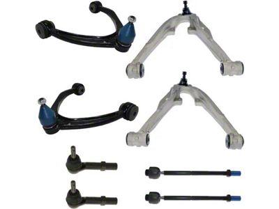 Front Control Arms with Tie Rods (07-13 Sierra 1500 w/ Stock Aluminum Lower Control Arms)