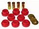 Front Differential Mount Bushing Kit; Red (07-13 4WD Sierra 1500)