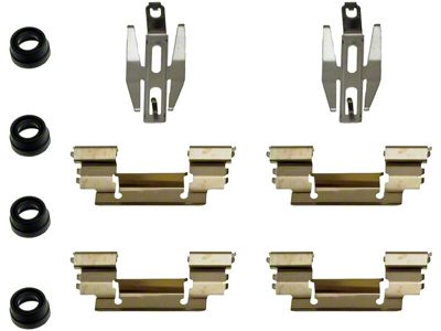 Front Disc Brake Hardware Kit (04-06 Sierra 1500 w/ 4-Wheel Steering)