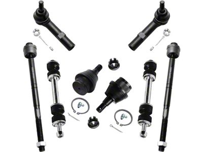 Front Lower Ball Joints with Sway Bar Links and Tie Rods (07-13 Sierra 1500)