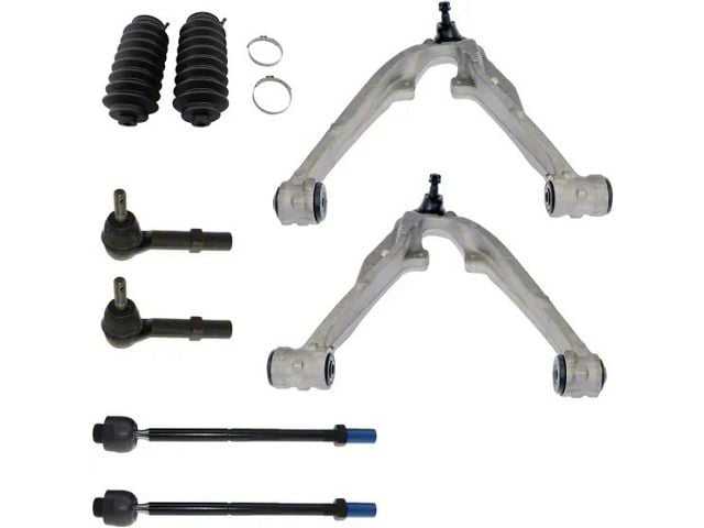 Front Lower Control Arms with Tie Rods (07-13 Sierra 1500 w/ Stock Aluminum Lower Control Arms)