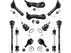 Front Pitman Idler Arms with Ball Joints, Sway Bar Links and Tie Rods (99-06 4WD Sierra 1500; 04-06 2WD Sierra 1500)