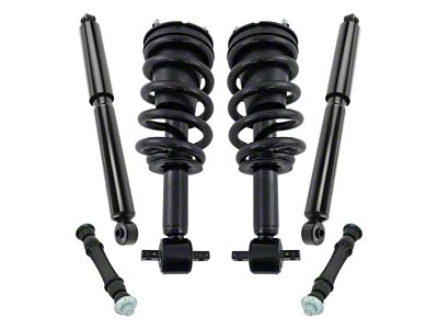Front Strut and Spring Assemblies with Rear Shocks and Sway Bar Links (14-18 4WD Sierra 1500)