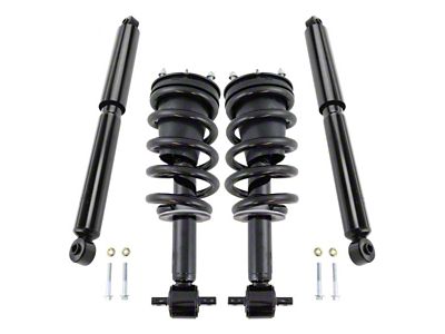 Front Strut and Spring Assemblies with Rear Shocks (14-18 2WD Sierra 1500)