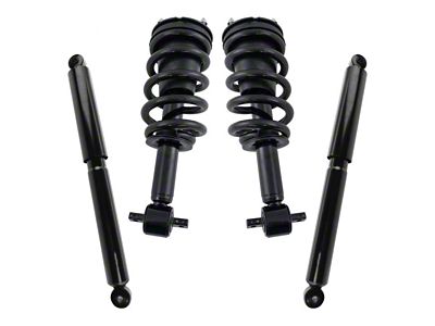 Front Strut and Spring Assemblies with Rear Shocks (14-18 4WD Sierra 1500)