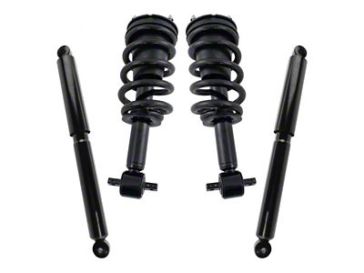 Front Strut and Spring Assemblies with Rear Shocks (14-18 4WD Sierra 1500)