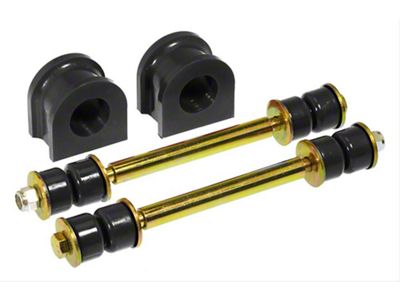 Front Sway Bar Bushing Kit; 1.13-Inch; Black (99-03 4WD Sierra 1500)