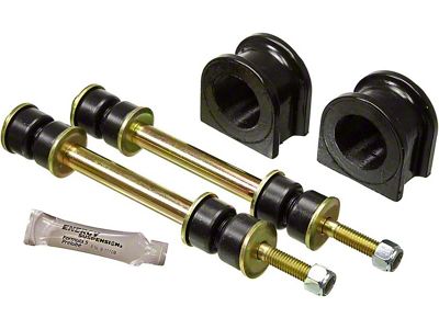 Front Sway Bar Bushings; 32mm; Black (07-18 Sierra 1500)