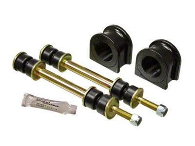 Front Sway Bar Bushings; 36mm; Black (07-18 Sierra 1500)