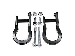 Front Tow Hooks; Black (07-18 Sierra 1500)