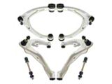 Front Upper and Lower Control Arms with Ball Joints and Sway Bar Links (14-16 Sierra 1500 w/ Stock Cast Aluminum Control Arms)