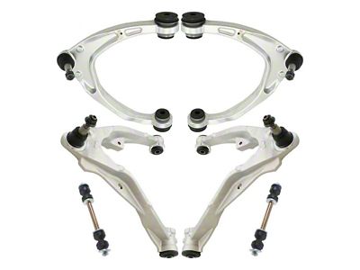 Front Upper and Lower Control Arms with Ball Joints and Sway Bar Links (14-16 Sierra 1500)