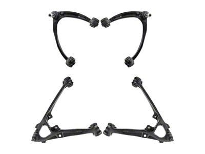 Front Upper and Lower Control Arms with Ball Joints (07-16 Sierra 1500)