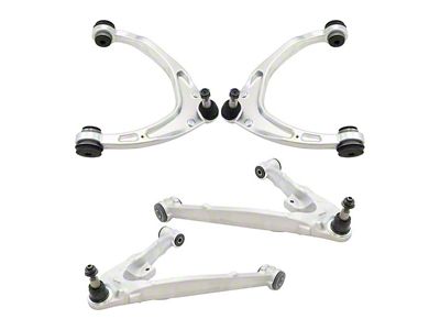 Front Upper and Lower Control Arms with Ball Joints (14-16 Sierra 1500 w/ Aluminum Control Arms)