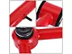 Front Upper Control Arms for 2 to 4-Inch Lift; Red (19-24 Sierra 1500, Excluding AT4 & Denali)