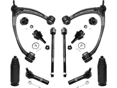 Front Upper Control Arms with Lower Ball Joints and Tie Rods (07-13 Sierra 1500)