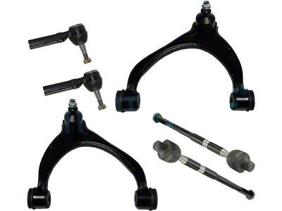 Front Upper Control Arms with Tie Rods (16-18 Sierra 1500 w/ Stock Stamped Steel Control Arms)