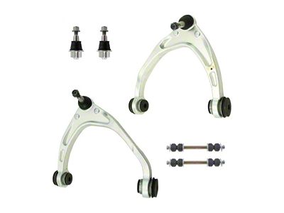 Front Upper Control Arms with Ball Joints and Sway Bar Links (14-16 Sierra 1500 w/ Aluminum Control Arms)