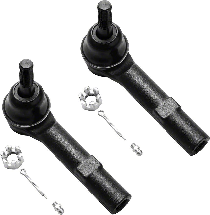 10pc Front Suspension Kit For 1996-2006 GMC Sierra 1500 - Upper Control Arms, Tie Rods, Sway Bars