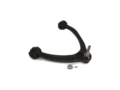 Front Upper Suspension Control Arm with Ball Joint; Driver Side (07-16 Sierra 1500 w/ Stock Cast or Stamped Steel Control Arms)