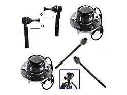 Front Wheel Bearing and Hub Assemblies with Tie Rods (99-06 2WD Sierra 1500)