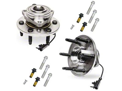 Front Wheel Hub Assemblies with Hub Bolts (07-13 4WD Sierra 1500)