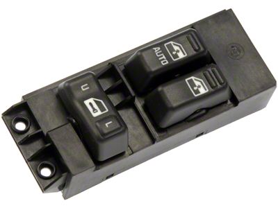 Front Window Switch 3-Button; Driver Side (00-02 Sierra 1500)